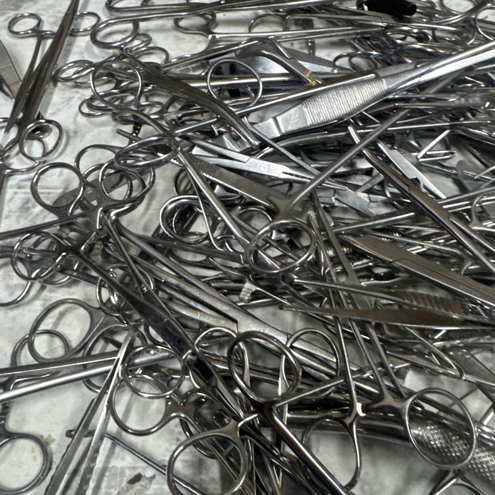 Lot of 90 Various Brand & Size OR Medical Surgical Instruments Stainless Steel