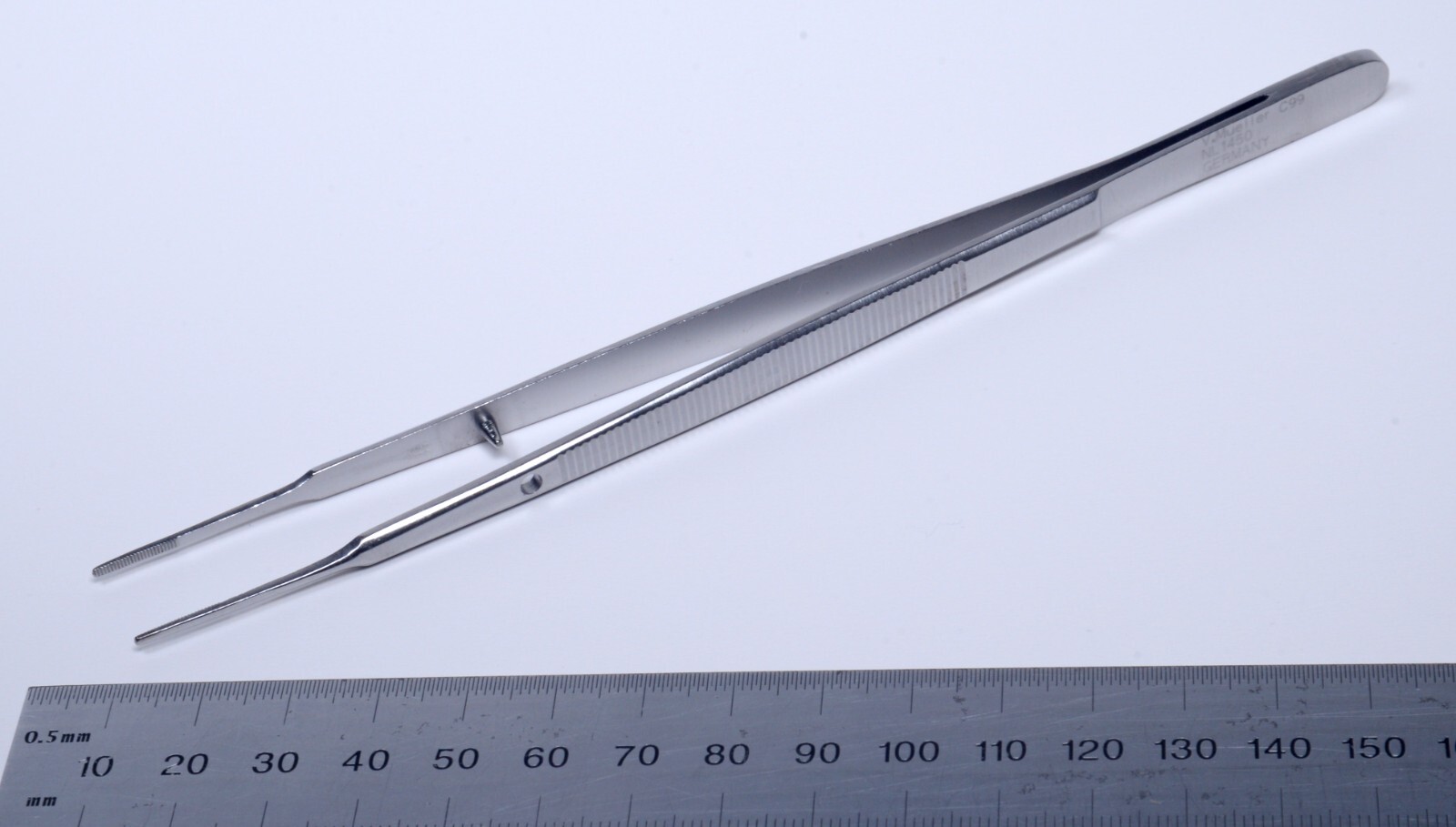 V. Mueller #NL1450 Gerald Forceps 7″ Delicate Serrated Stainless Steel Surgical