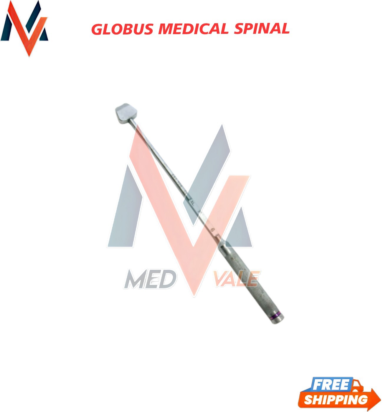 Globus Medical 665.706 Spinal Trial XL 7-Degrees Surgical Instruments
