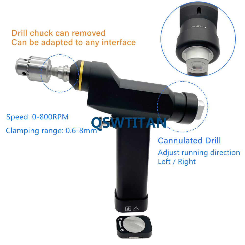 Orthopedic Electric Drill Cannulated Drill Traumatology Cannulate Drill