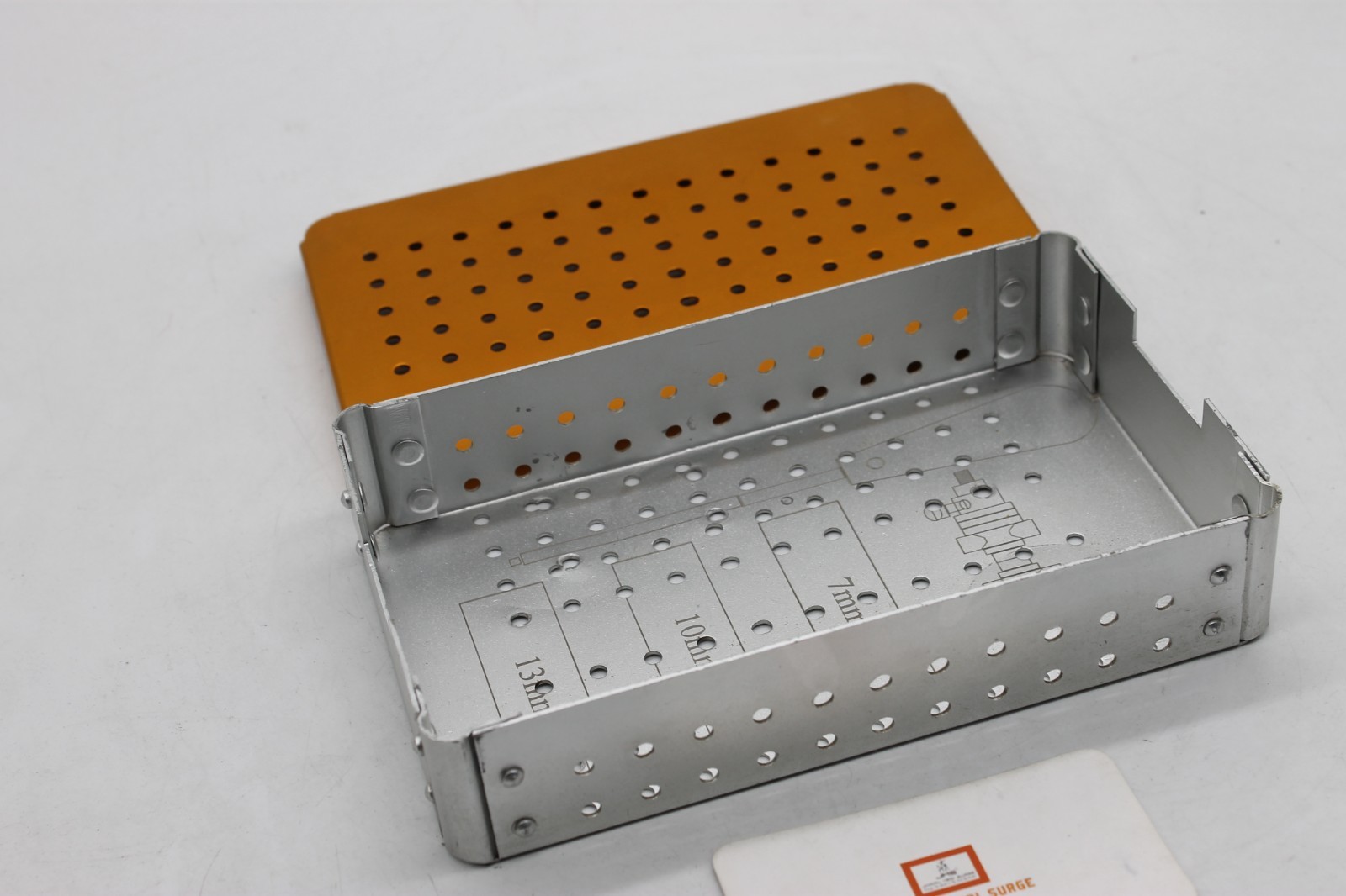 Mini Empty Instrument Box Orthopedic Instrument Stainless Steel & Aluminium