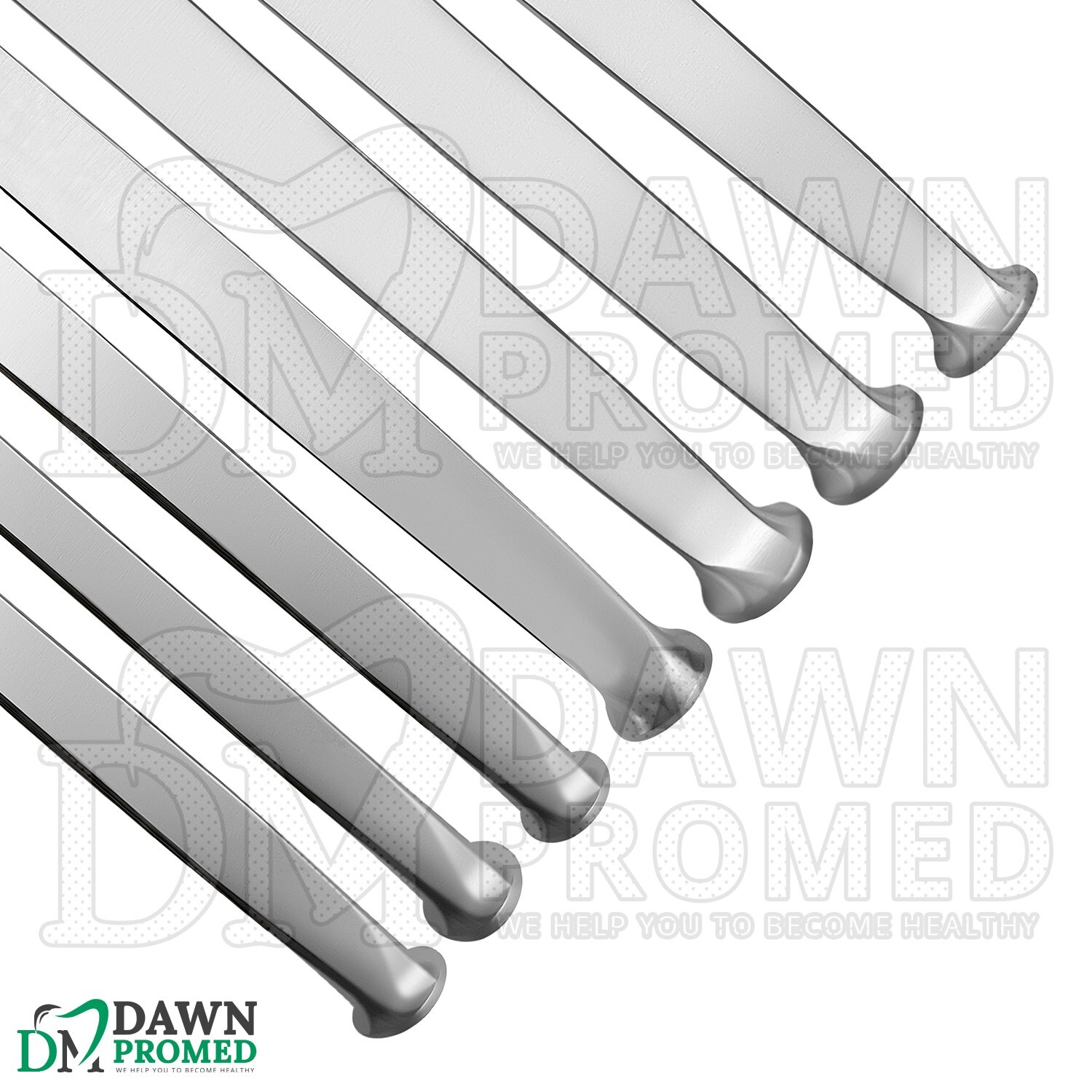 7 Pcs US Army Pattern Chisels Kit Orthopedic Surgical Instruments German Grade