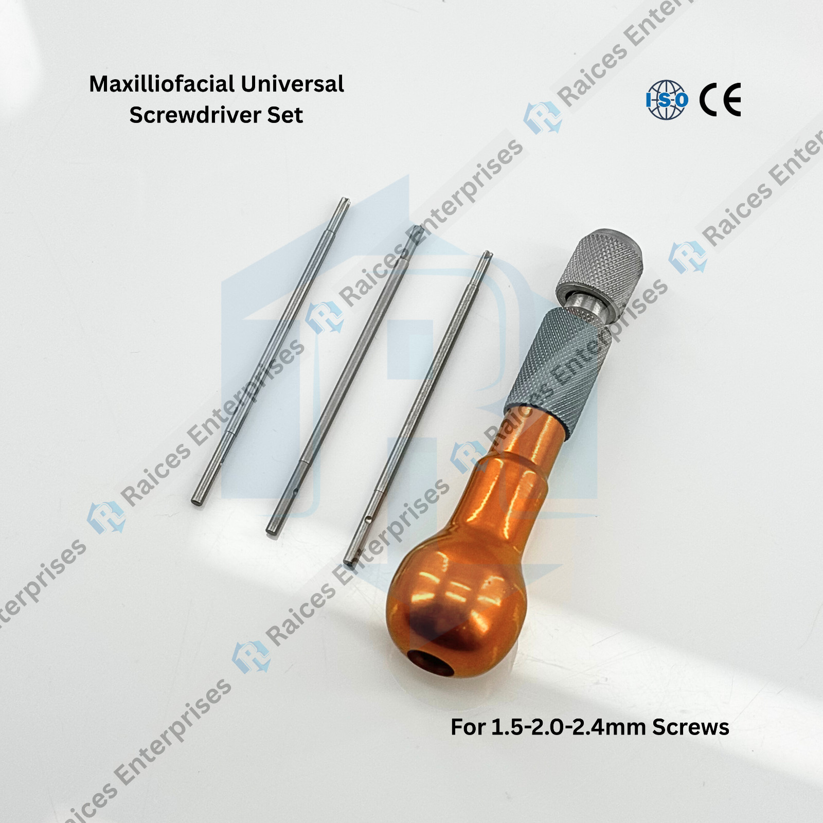 Maxillofacial Universal Screwdriver Set Stainless Steel High Quality