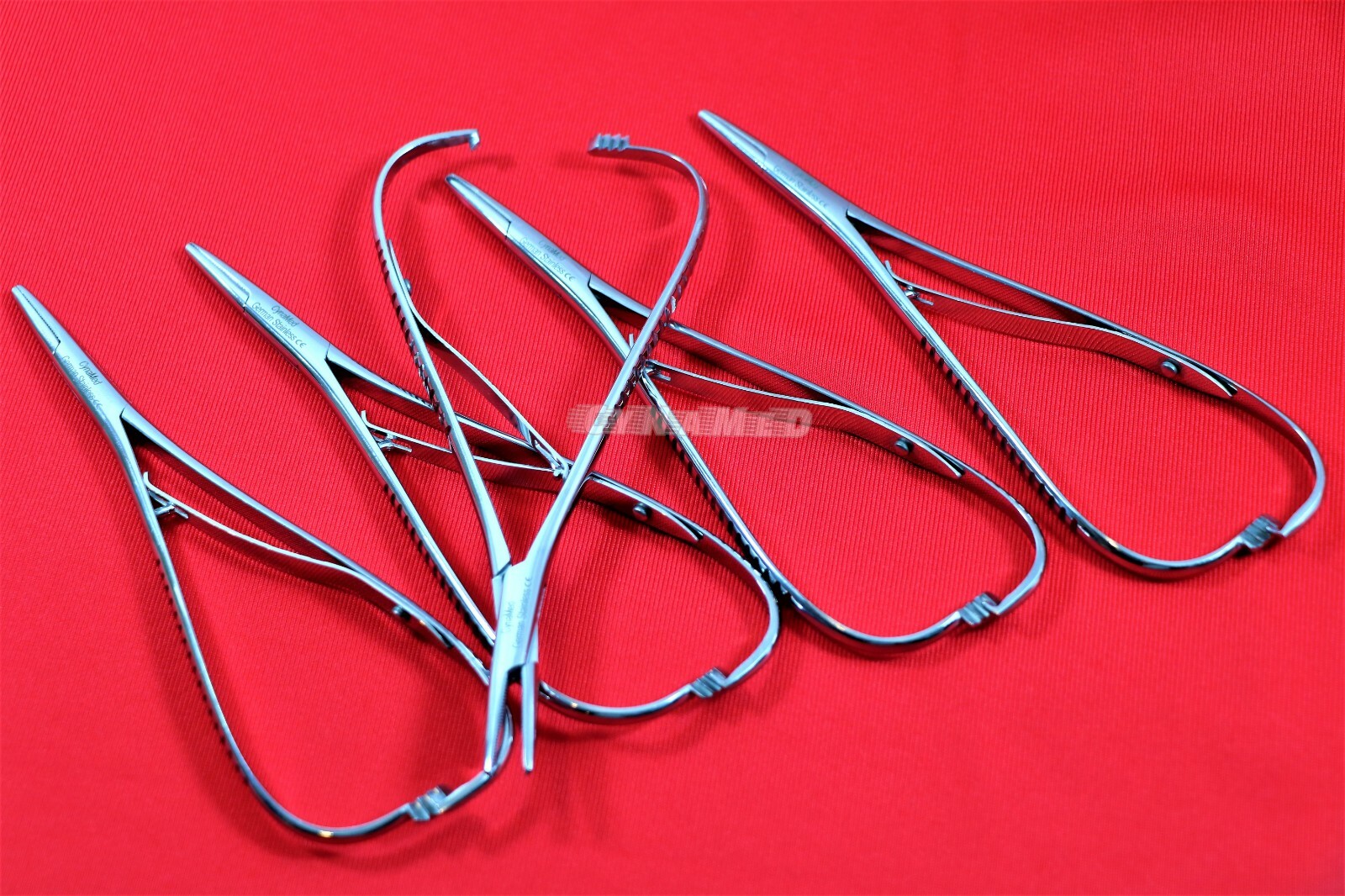 5 PREMIUM GERMAN Mathieu Needle Holder Surgical Orthodontic & Dental Instruments