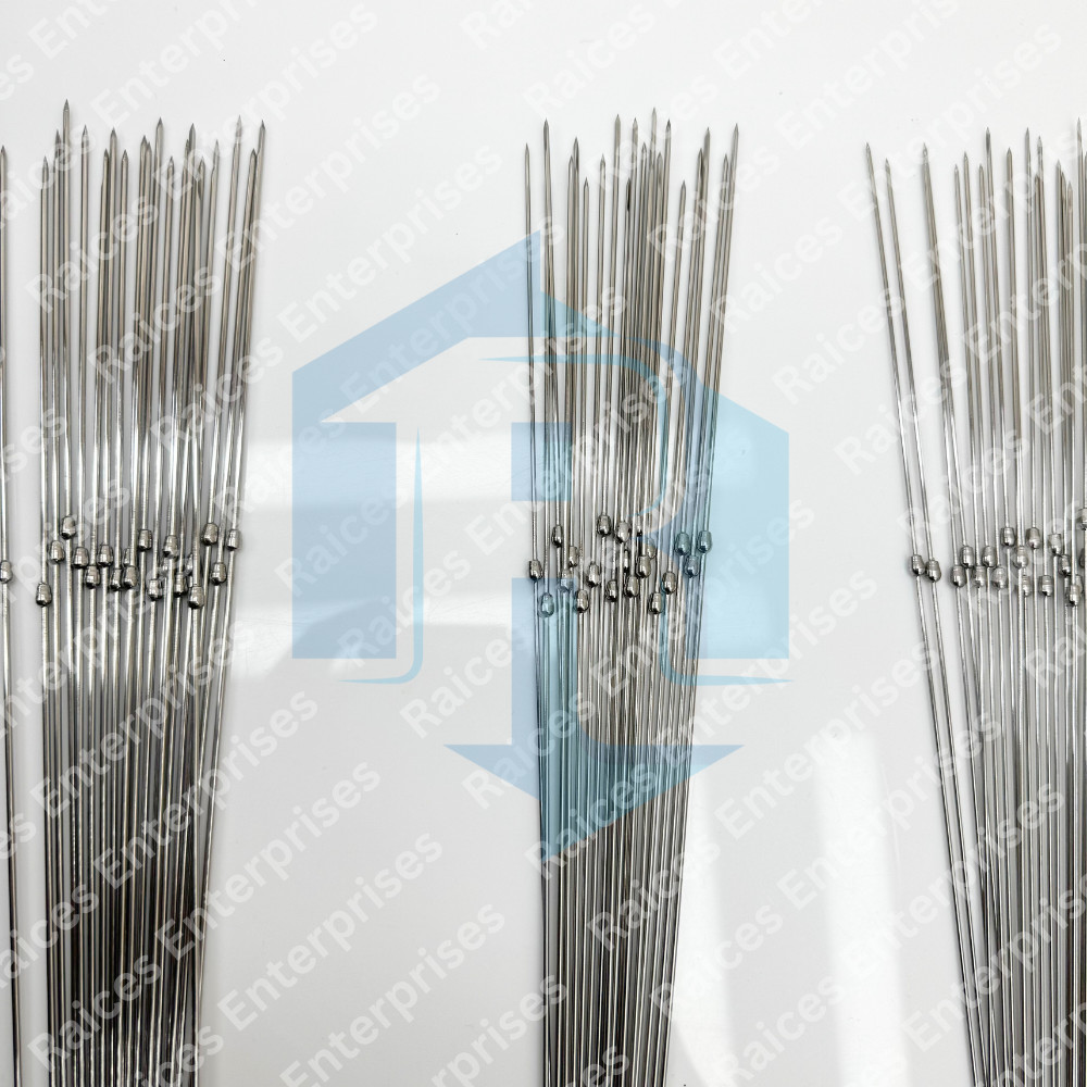 Ilizarov Olive Wires Trocar Point Sizes 1.5 1.8 2.0 Orthopedic Surgical Implants