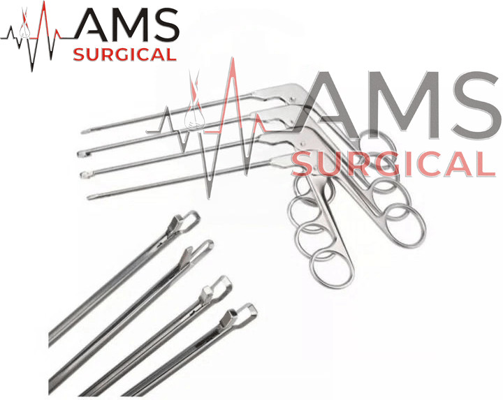 Arthroscopy Punch Forceps Set of 4 Pcs Straight Tip German Quality Instruments
