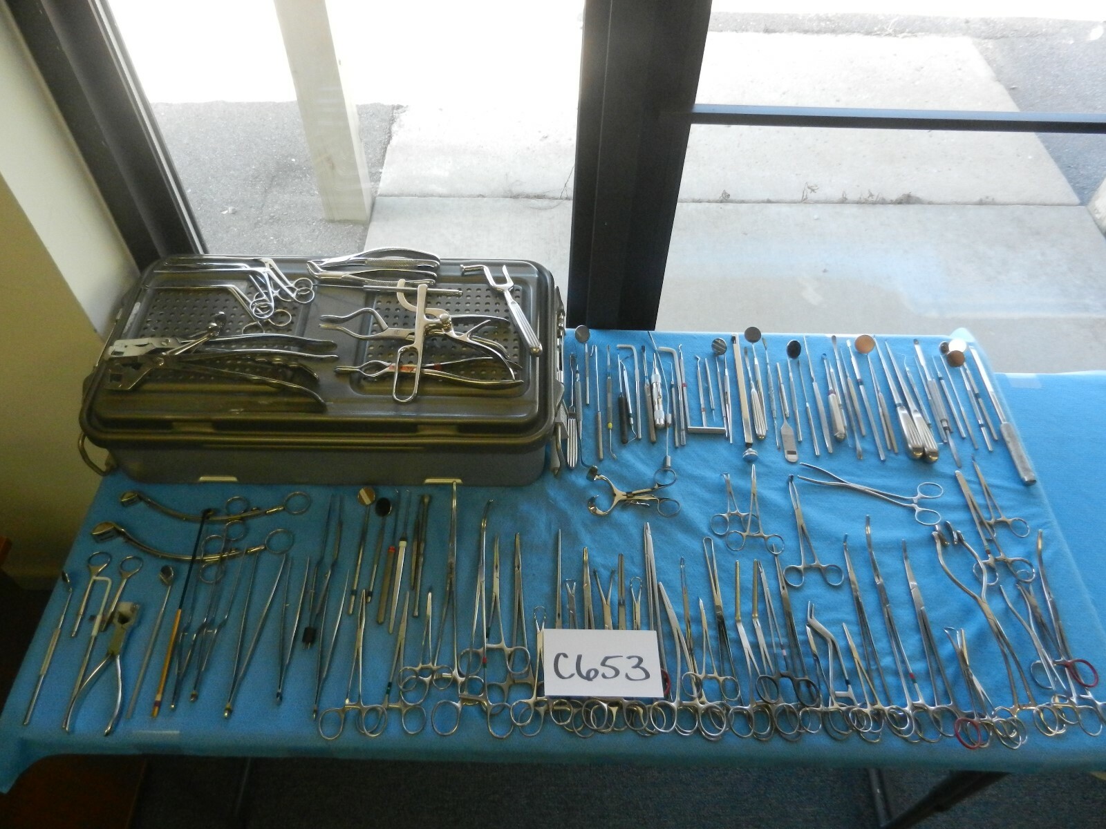 V. Mueller Aesculap Codman Jarit Surgical Instrument Set W/ Case