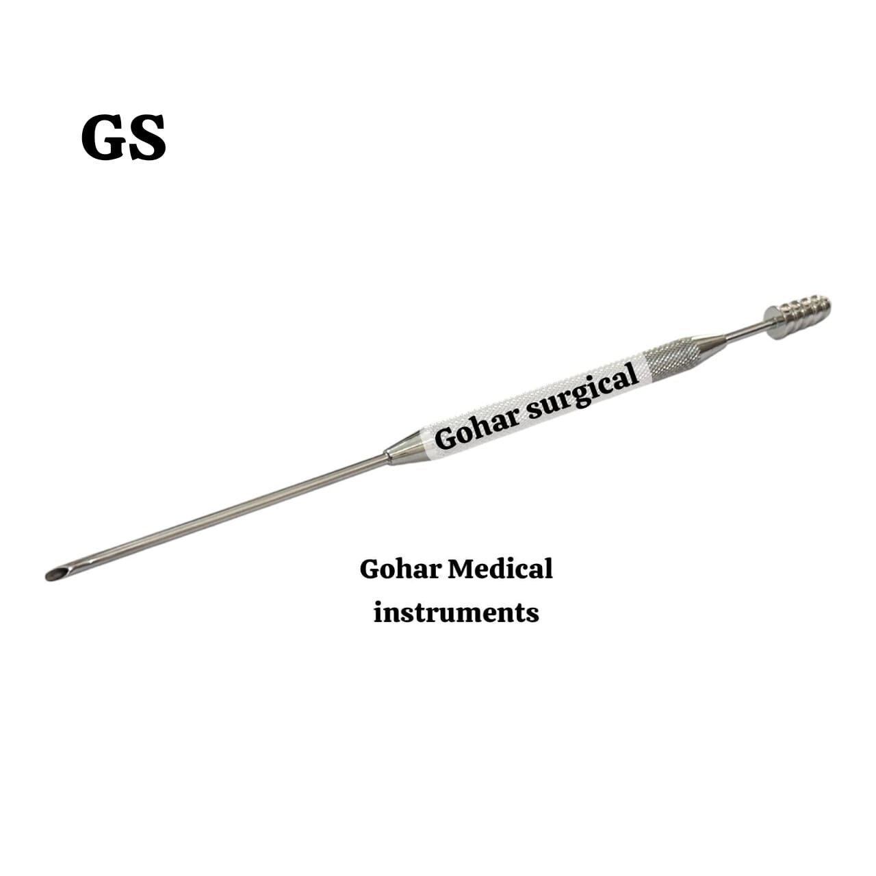 Gromed periosteal septum freer elevator Sinus ENT suction tube 19cm 7½