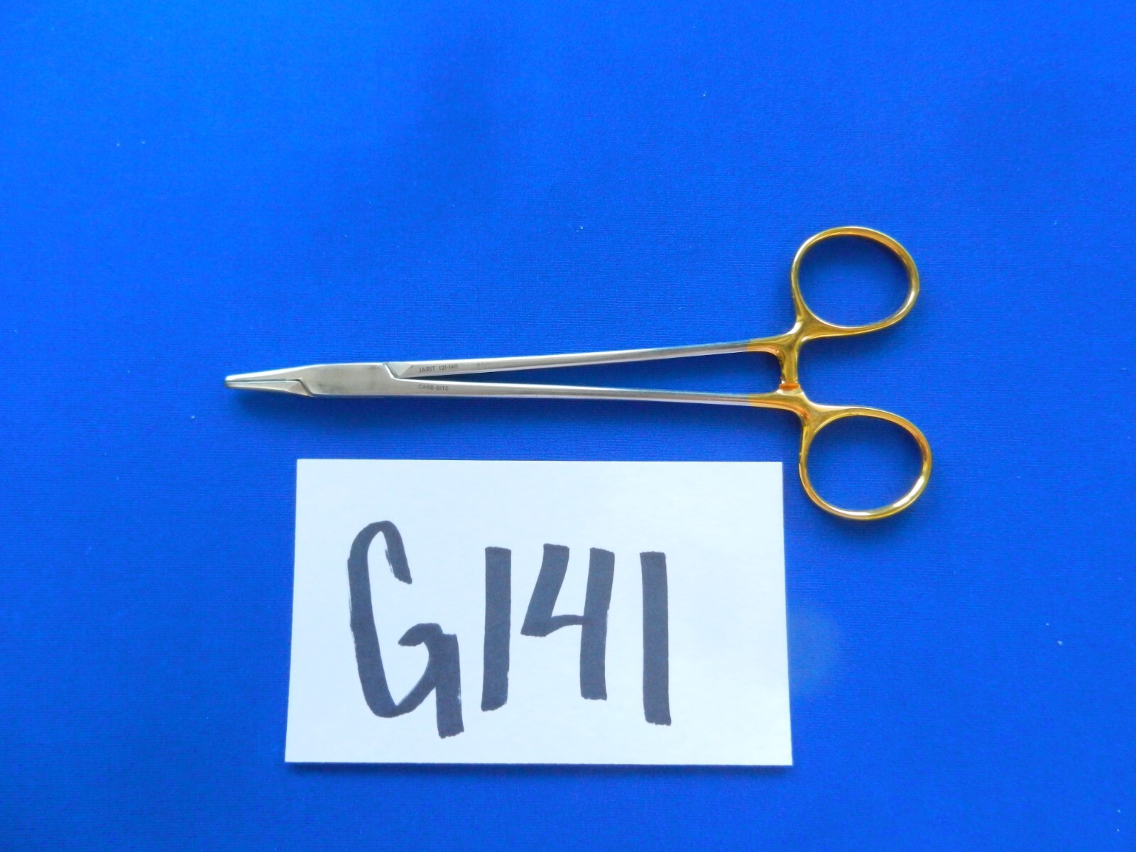 G141 Jarit 121-140 Mayo Hegar Serrated Jaw Needle Holder 187mm Length