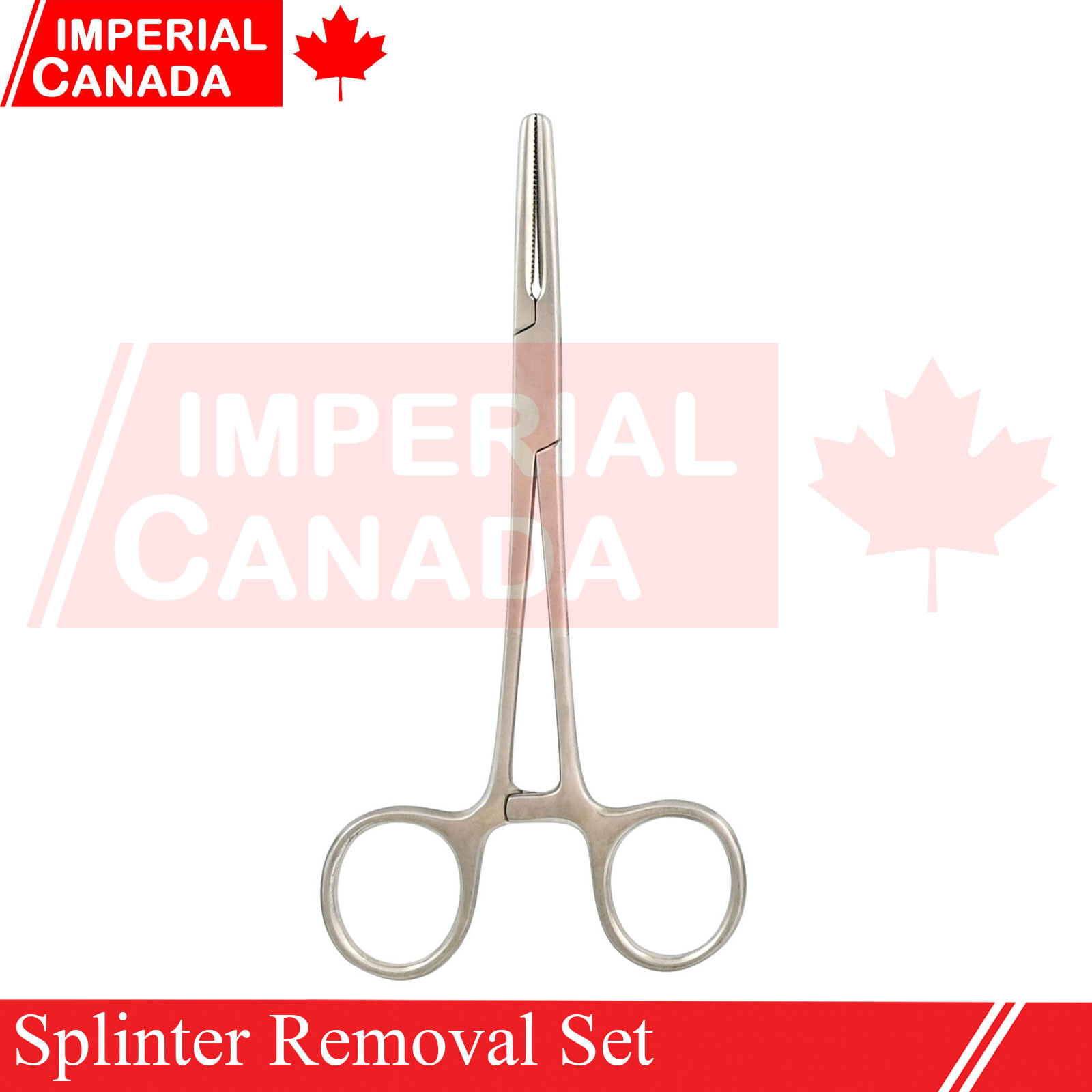 Splinter Removal Set 4 Pcs Scissors Forceps Hemostat Lancent Instruments DS-1958