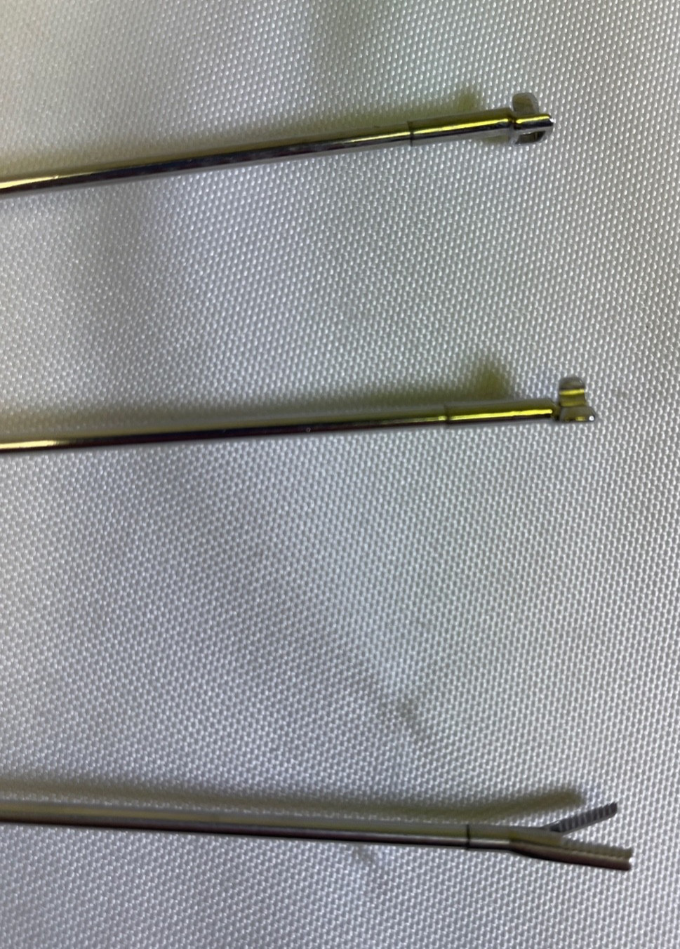 Set of 3 Acufex 010906/7 Cigar Handle Basket Punch L&R Serrated Scissor