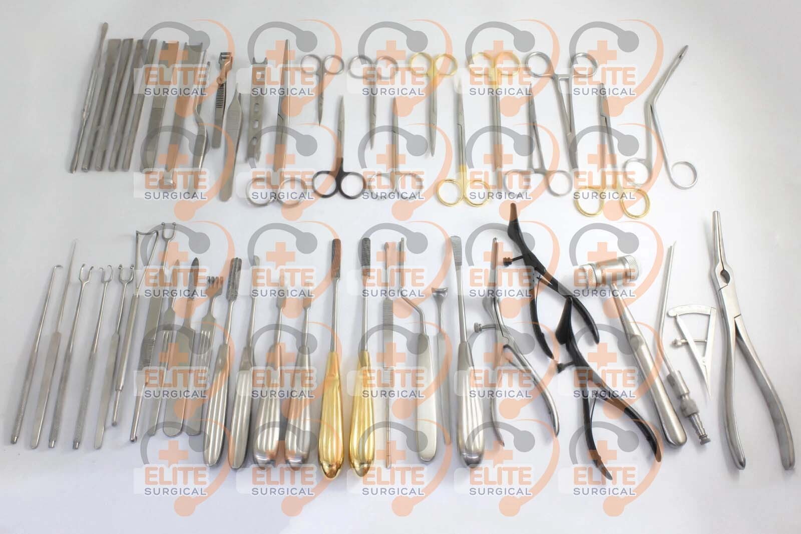 Major Nasal Rhinoplasty Instruments 50 PCs Set Nose Plastic Surgery Orthopedic i