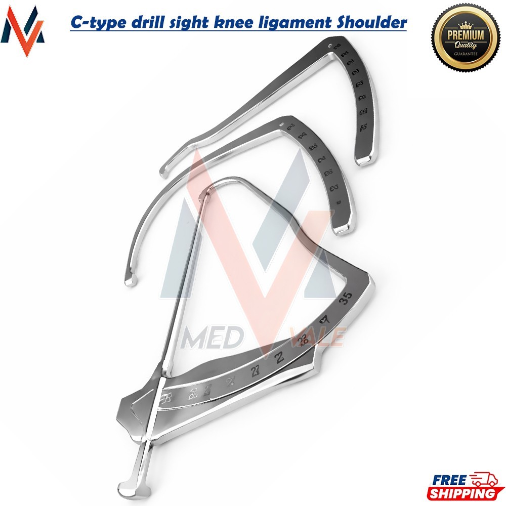 ACL PCL Adjustable C-type drill guide sight knee ligament Shoulder Femoral Tibia