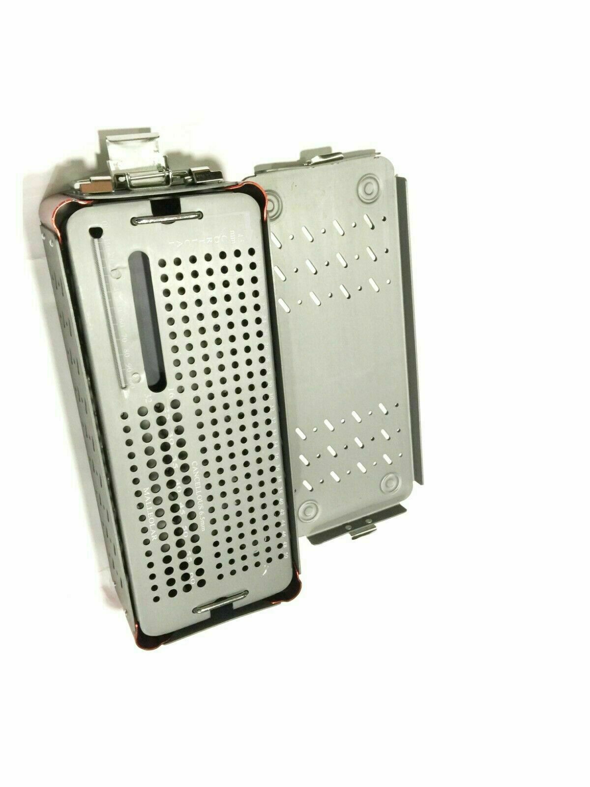Orthopedic Empty Case Box For 4.5 mm Cortical Screw aluminum case box