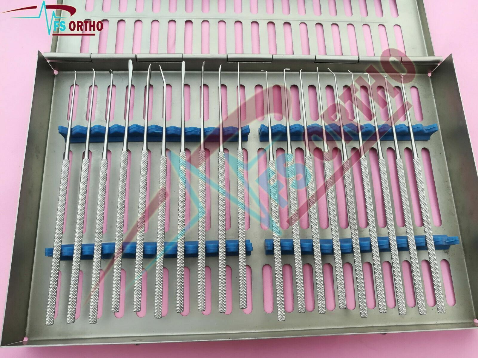 Rhoton micro dissector expanded 20 pcs set Surgical instruments