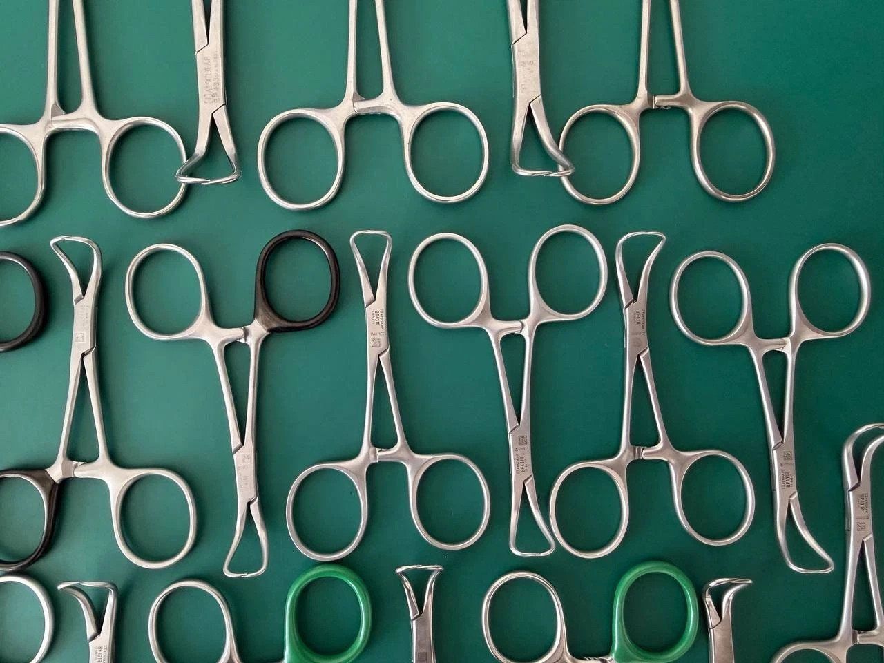 Lot of 30 Aesculap Backhaus Towel Clamps BF431R BF433R Surgical Instrument Set