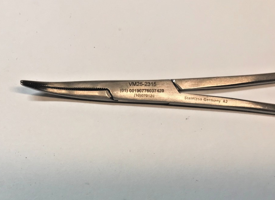 V. Mueller VM25-2315 Halsted Mosquito Forceps 4.75″