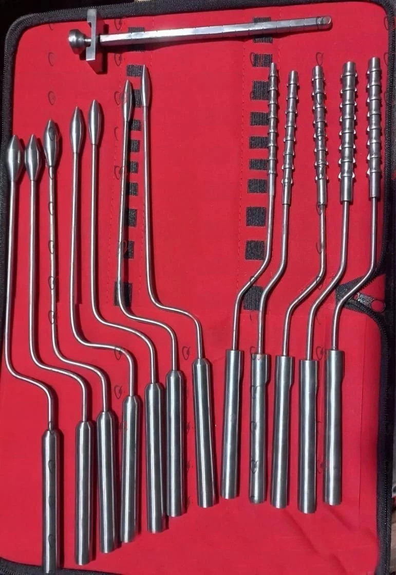 Urethral Brooks & Rossello Corporal Dilator Urethroplasty Corpus Cavernosa 13Pcs