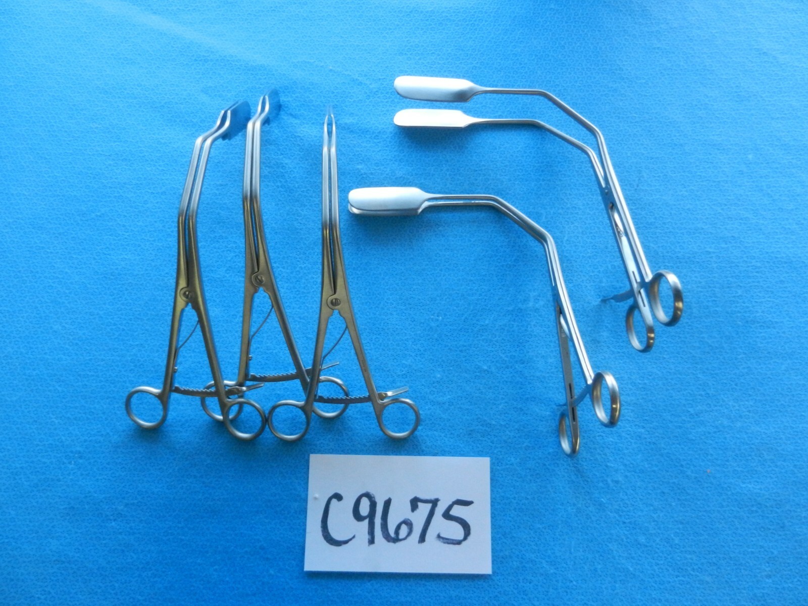 Cardinal Health Surgical OB/GYN Lateral Vaginal Retractors Lot Of 5