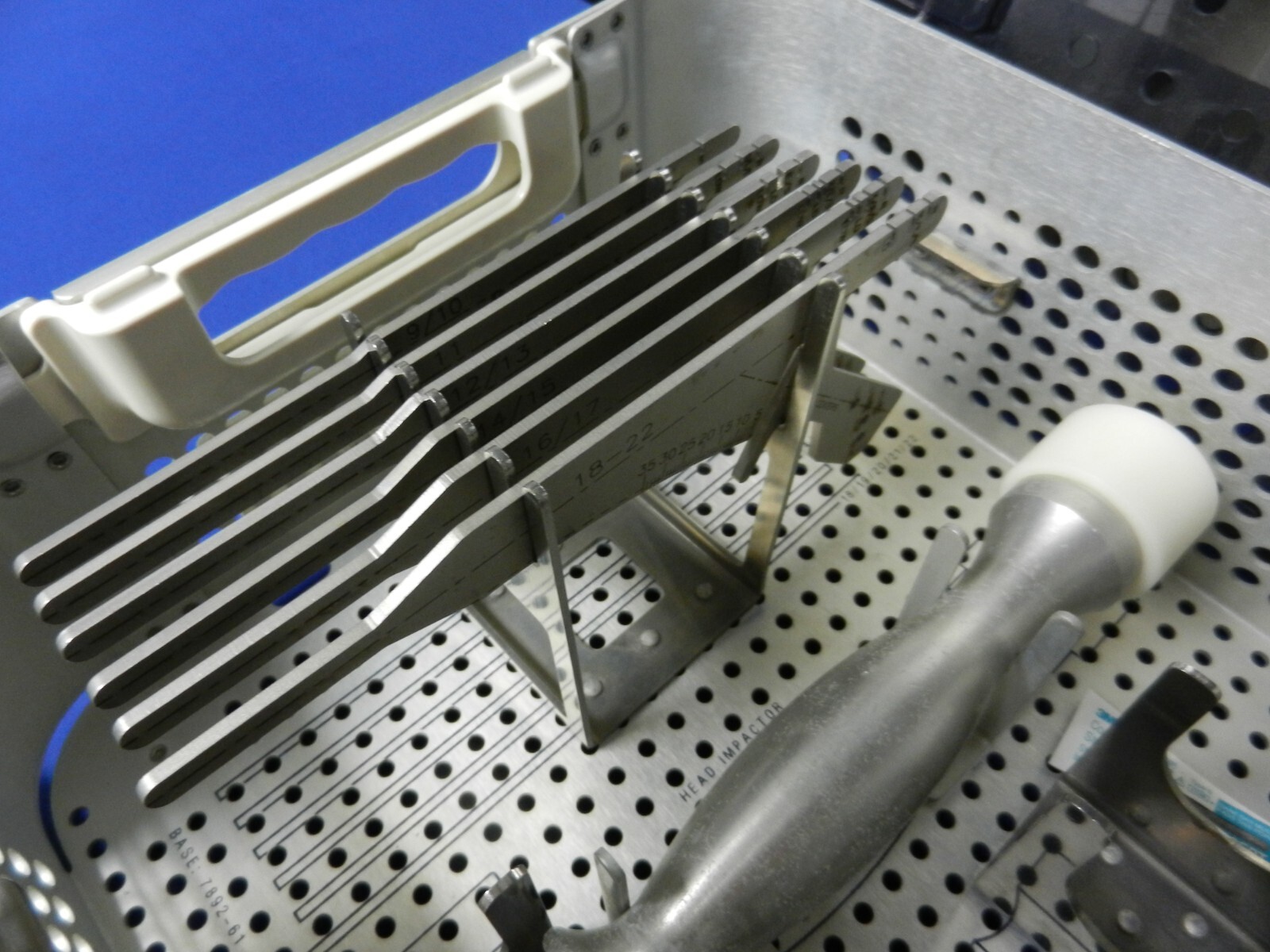 F139 Zimmer Versys Hip System General Instrument Tray