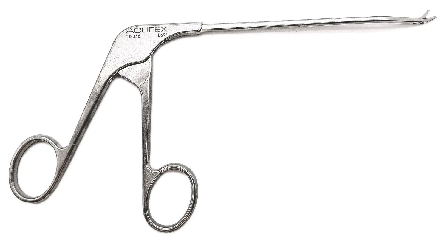 Smith & Nephew Acufex 012038 Arthroscopic Scissor Punch Upbiter Curved Left