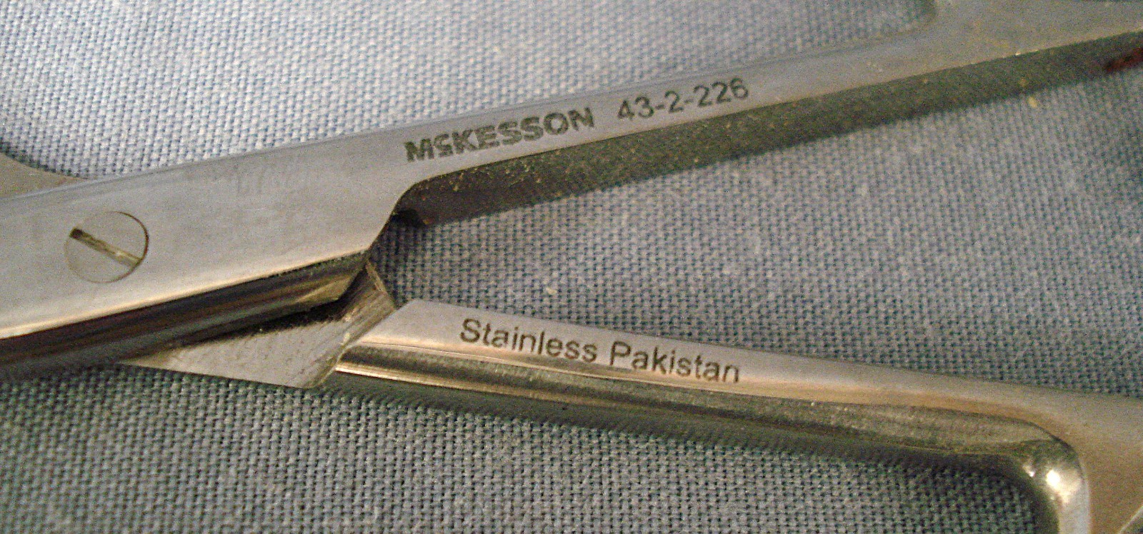 Seven Medical Tools; Tweezers, Scissors, etc.
