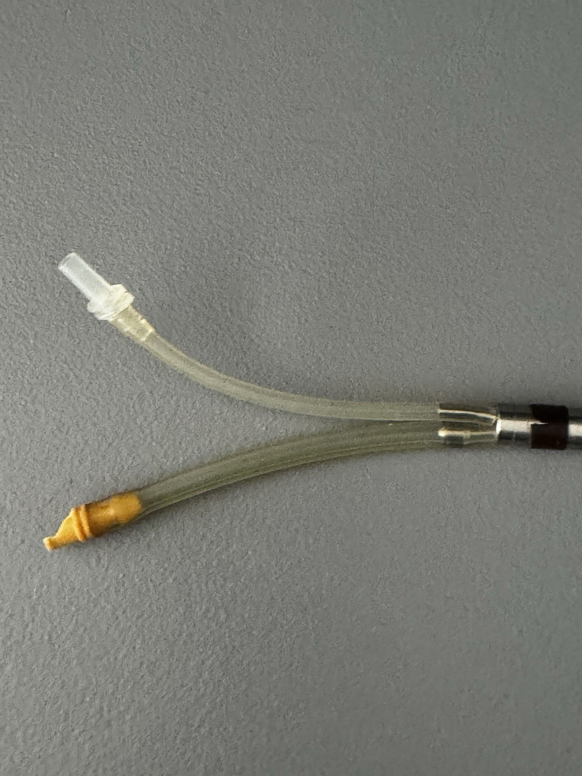 Storz Ophthalmic Irrigating Aspirating Handpiece 17 Gauge 0.3m Curved MVS1063SX