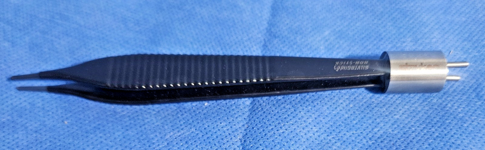 Stryker 6715-125-012 SliverGlide Adson Bipolar Forceps, 1.2mm Tip