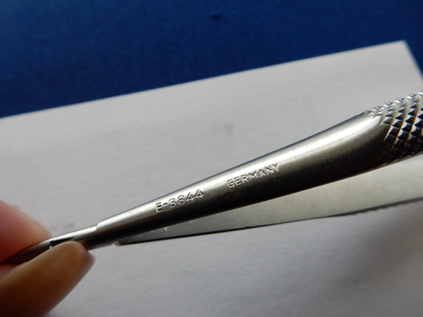 Storz E3844 Barraquer Curved 10mm Needle Holder 13.5cm Overall Length