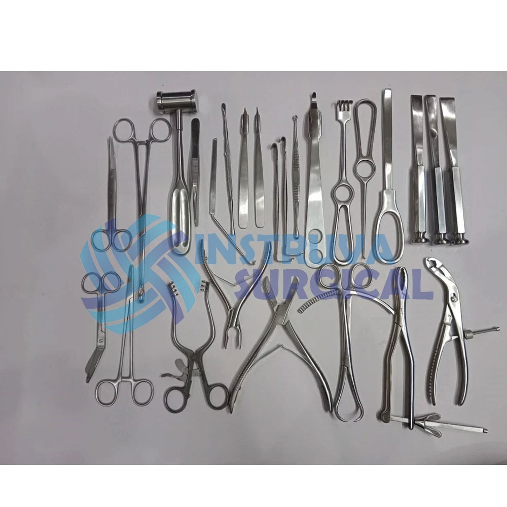 Basic Orthopedic Surgery Kit German Orthopedic Surgical instruments Set of 25 PC