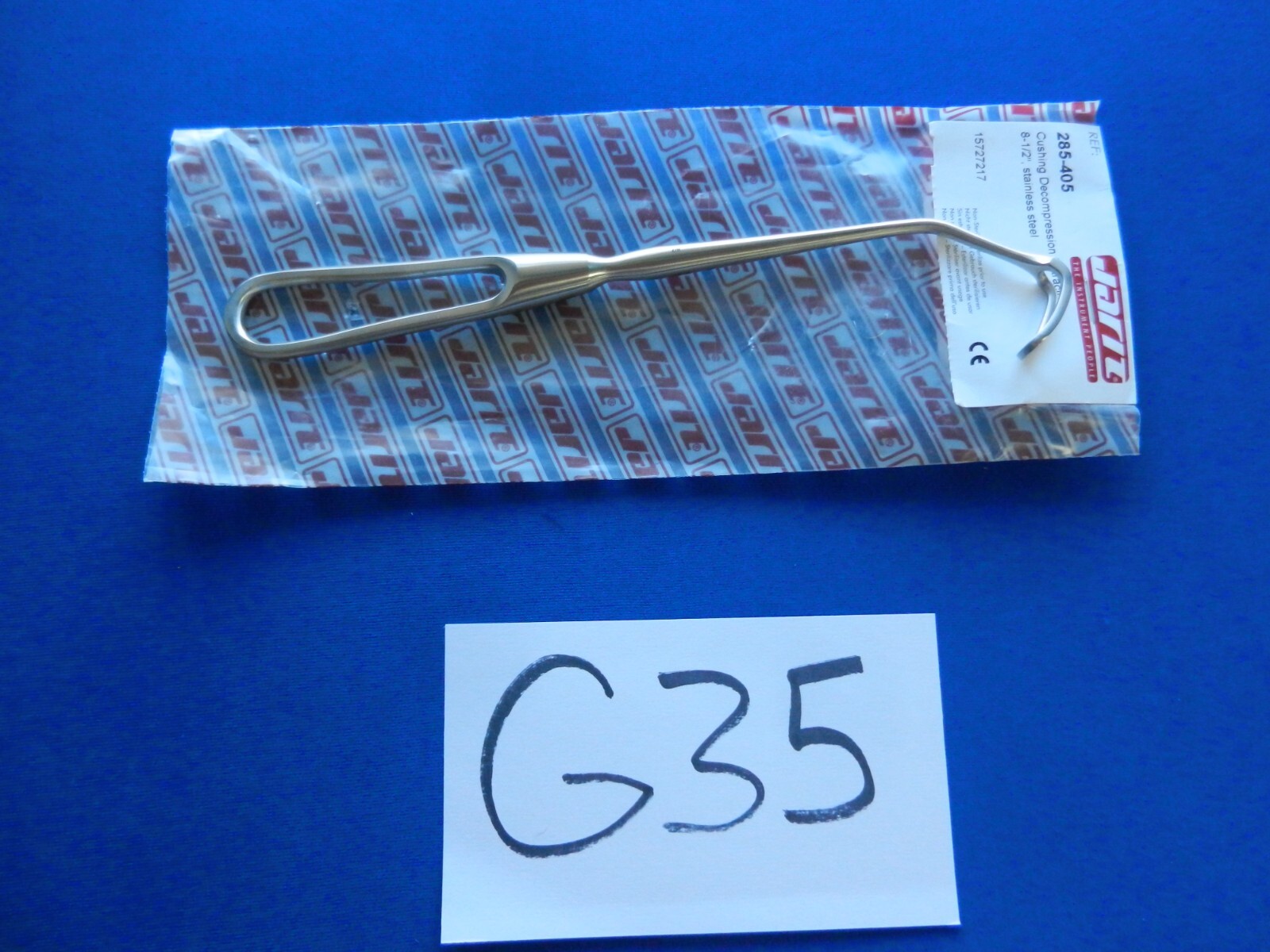G35 Jarit 285-405 Cushing Decompression Retractor 8-1/2″ NEW!