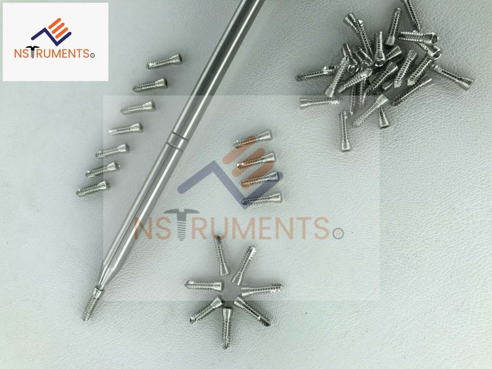 2.7mm Safety Locking Screws,(LCP) Screws (180 pcs) Stainless Steel 316L
