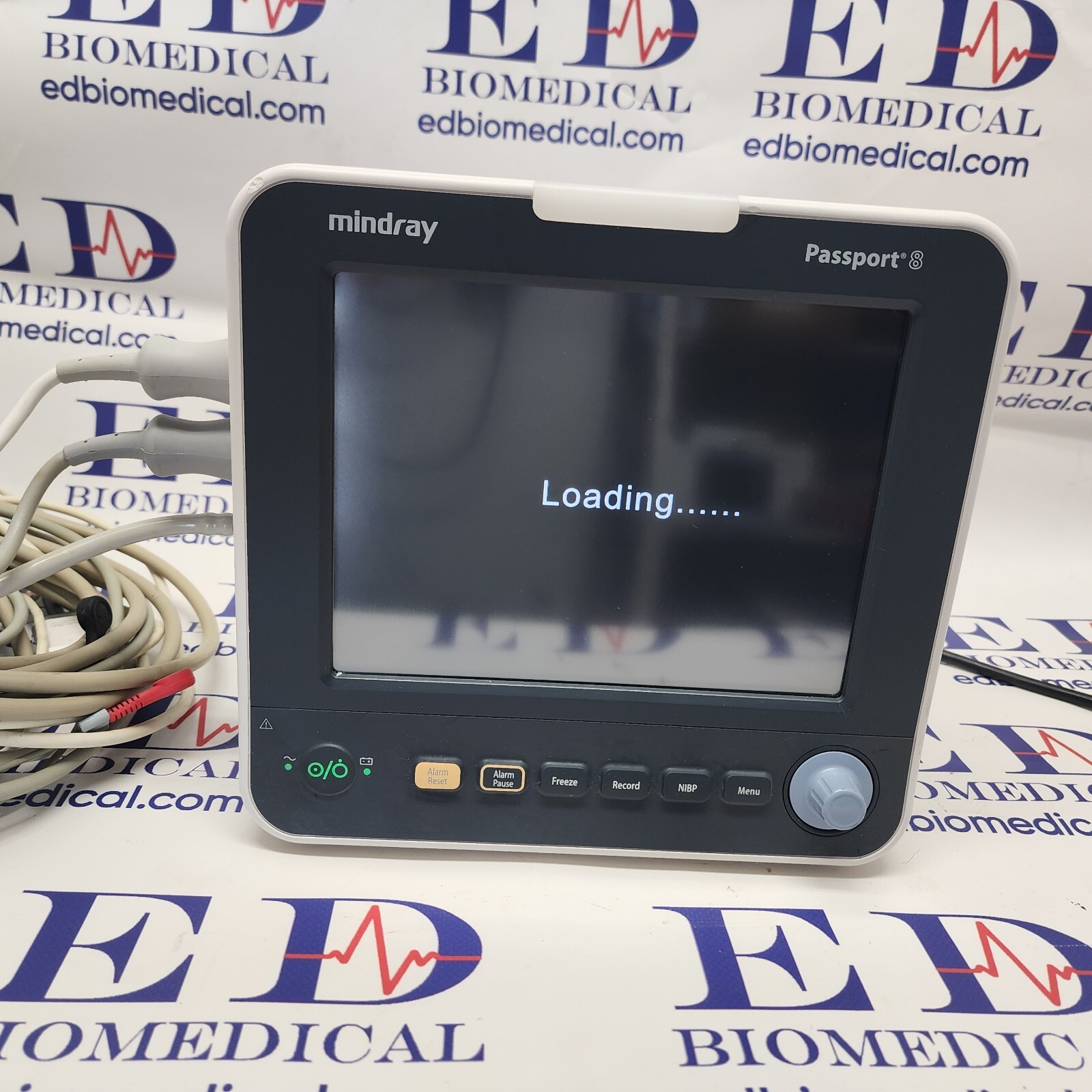 Mindray Passport 8 NIBP SPO2 Masimo ECG TEMP Biomed Tested