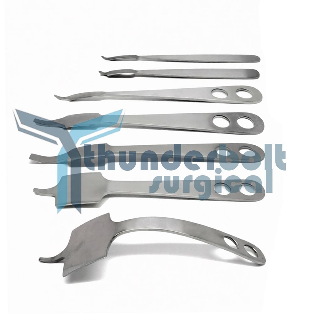 German Grade Hohmann Retractor Set of 7 Pcs Surgical orthopedic instruments