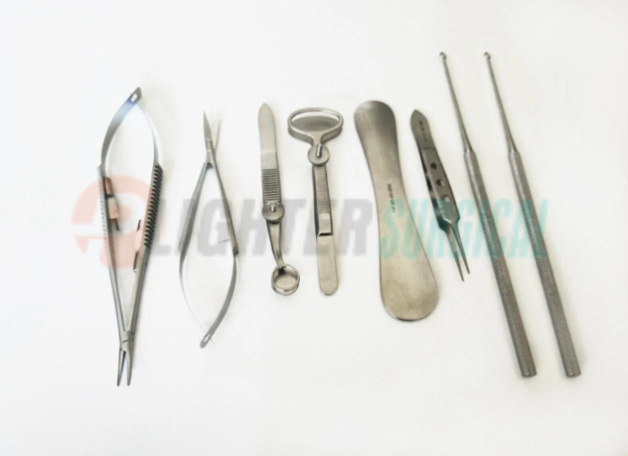 CHALAZION SURGERY SET 8 PCs Ophthalmic Surgical Instruments