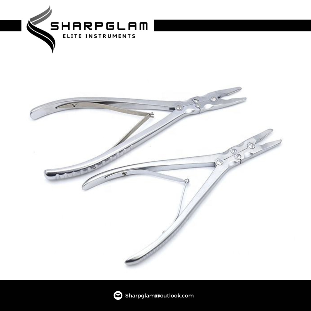 SHARPGLAM Double Action Bone Rongeur Scissor Orthopedic Surgical Instrument CE