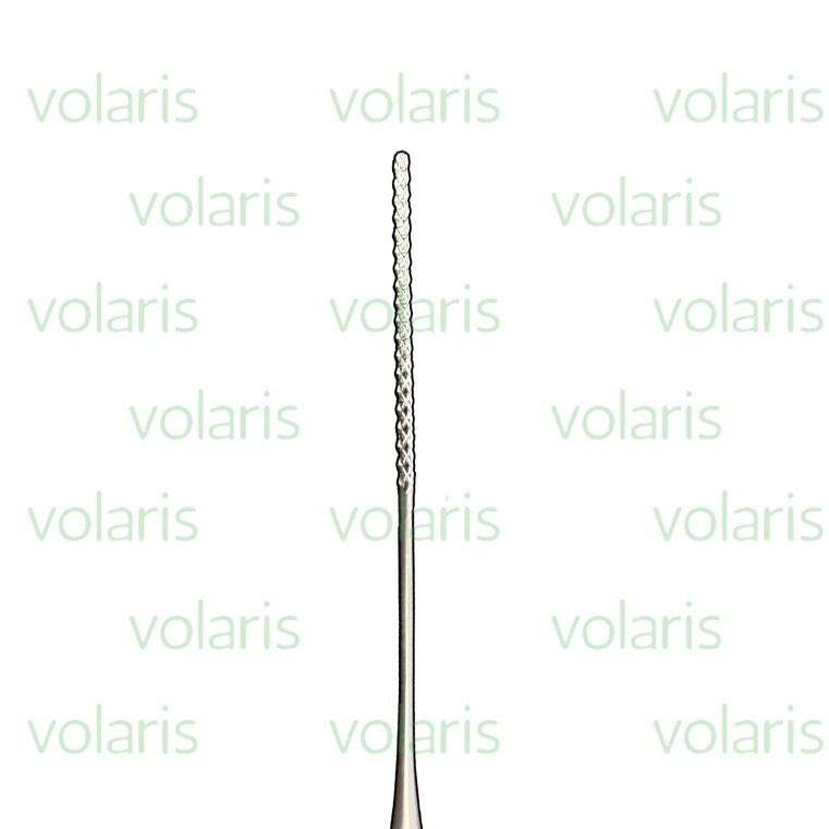 Set of 5 Lathbury Applicators, 5″, Cross Serrated, 1.2 mm Stainless