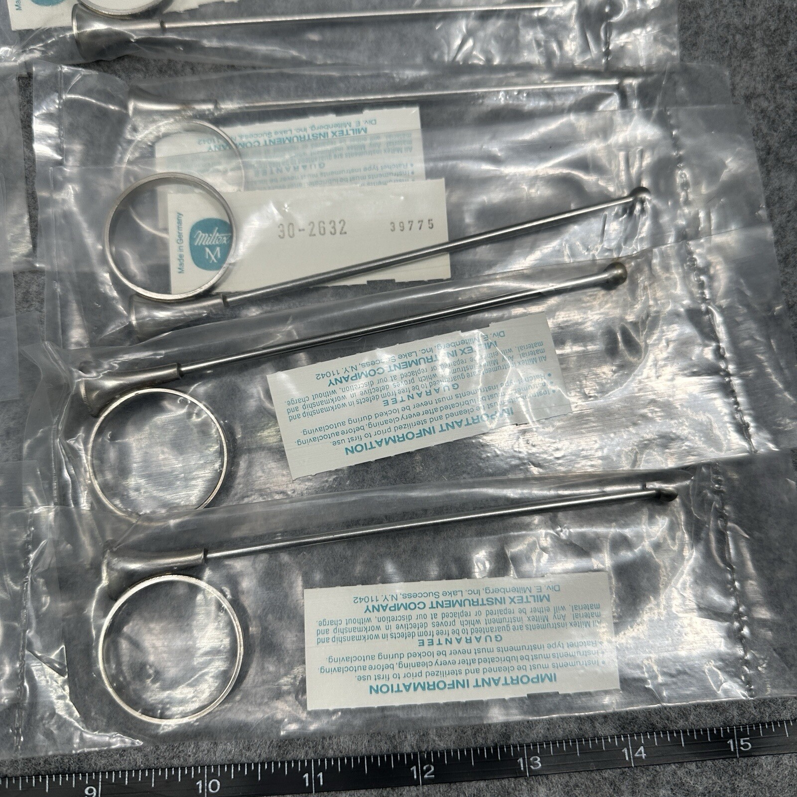 Iowa Trumpet Pudendal Needle Guide Miltex 6″ Premium Set of 10 30-2632