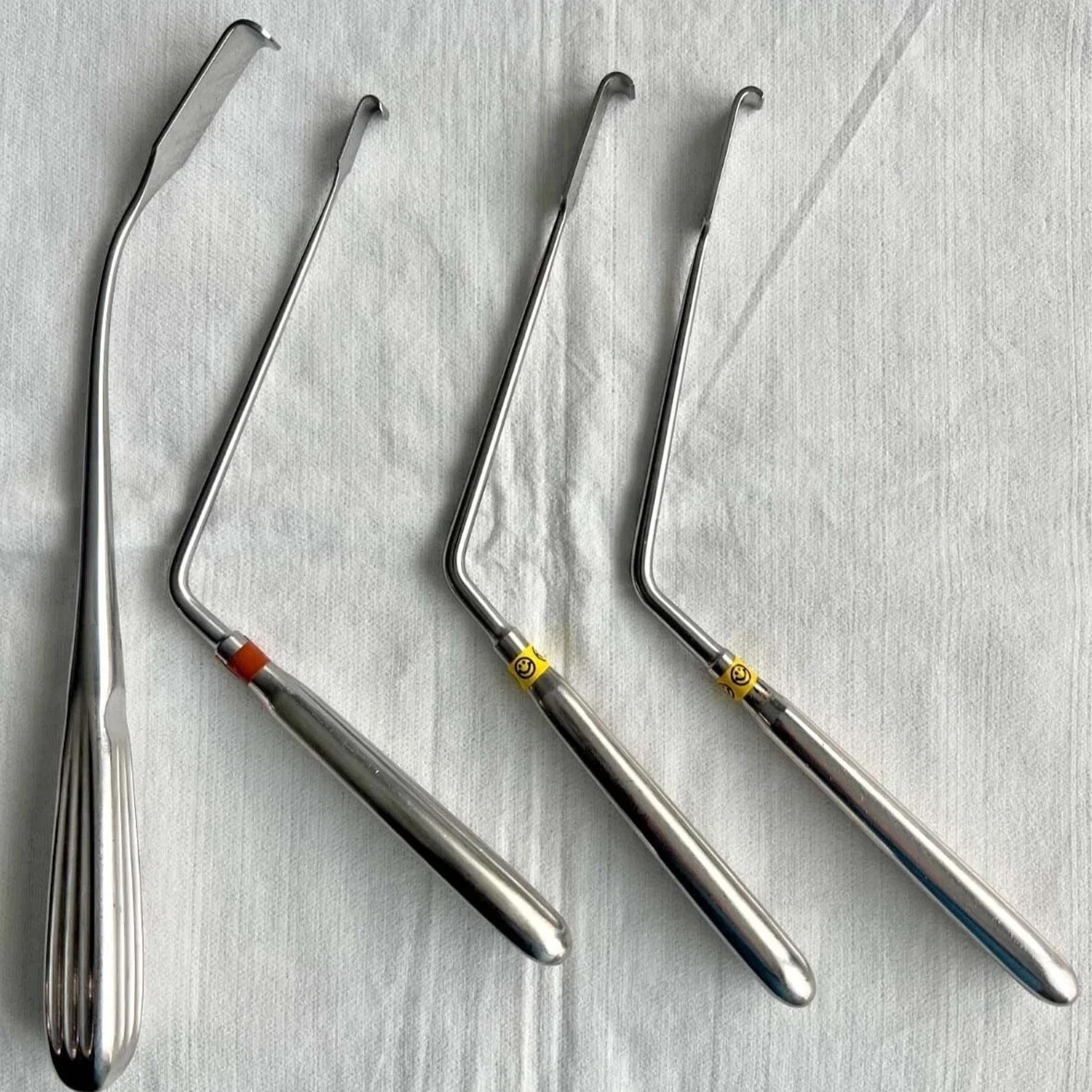 Buxton 74-7600 Scoville Nerve root retractor set of 4 PCS Neuro Spine Surgery