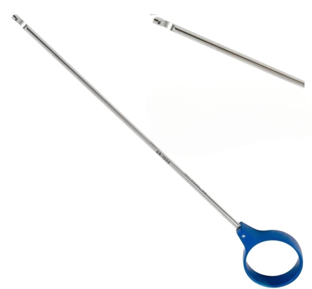 Arthrex AR-1305 Single Hole Knot Pusher With Closed End & Thumb Ring 8.25