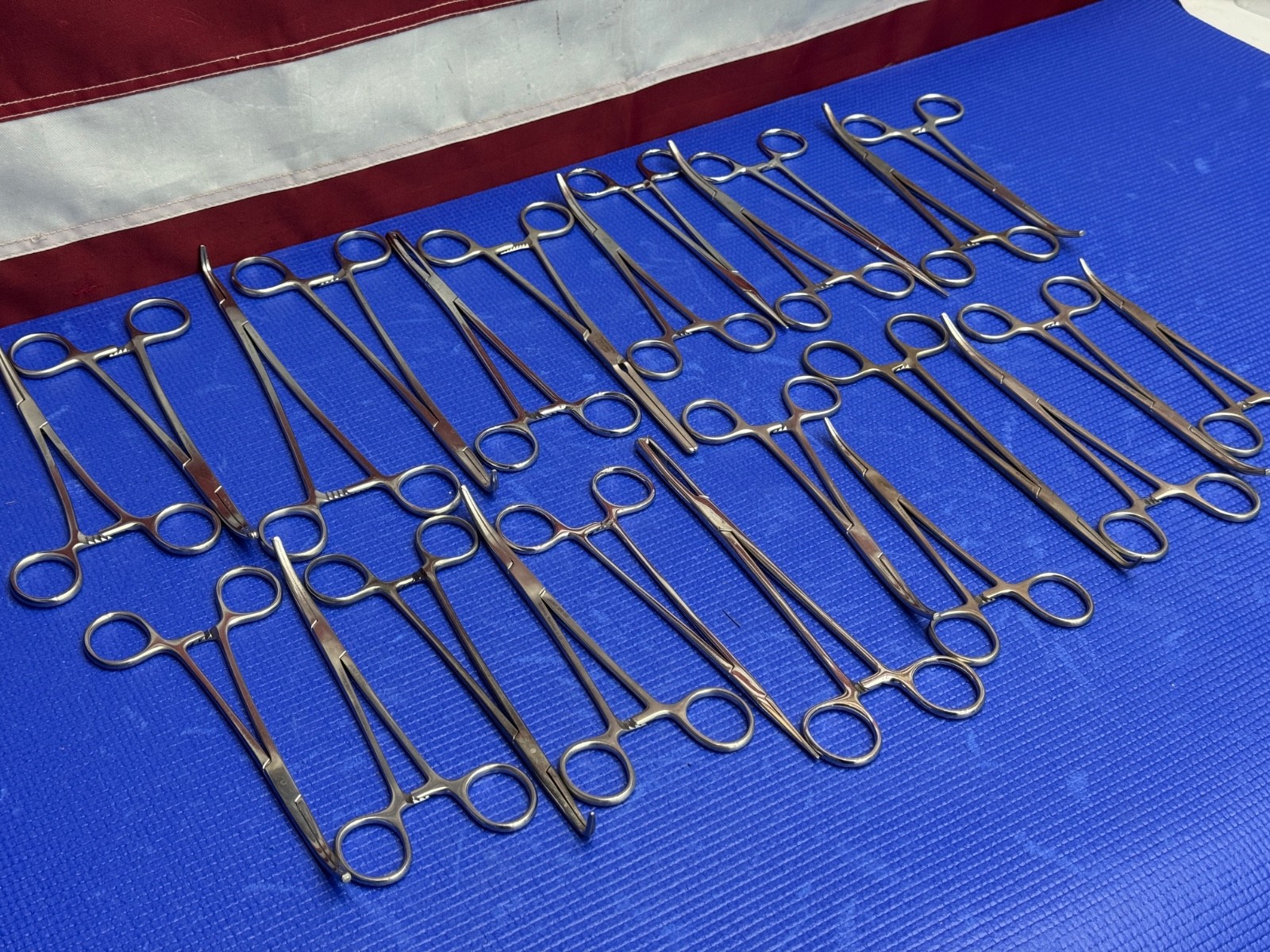Bulk Lot of 24 Jarit Retired Forceps Surgical Instruments