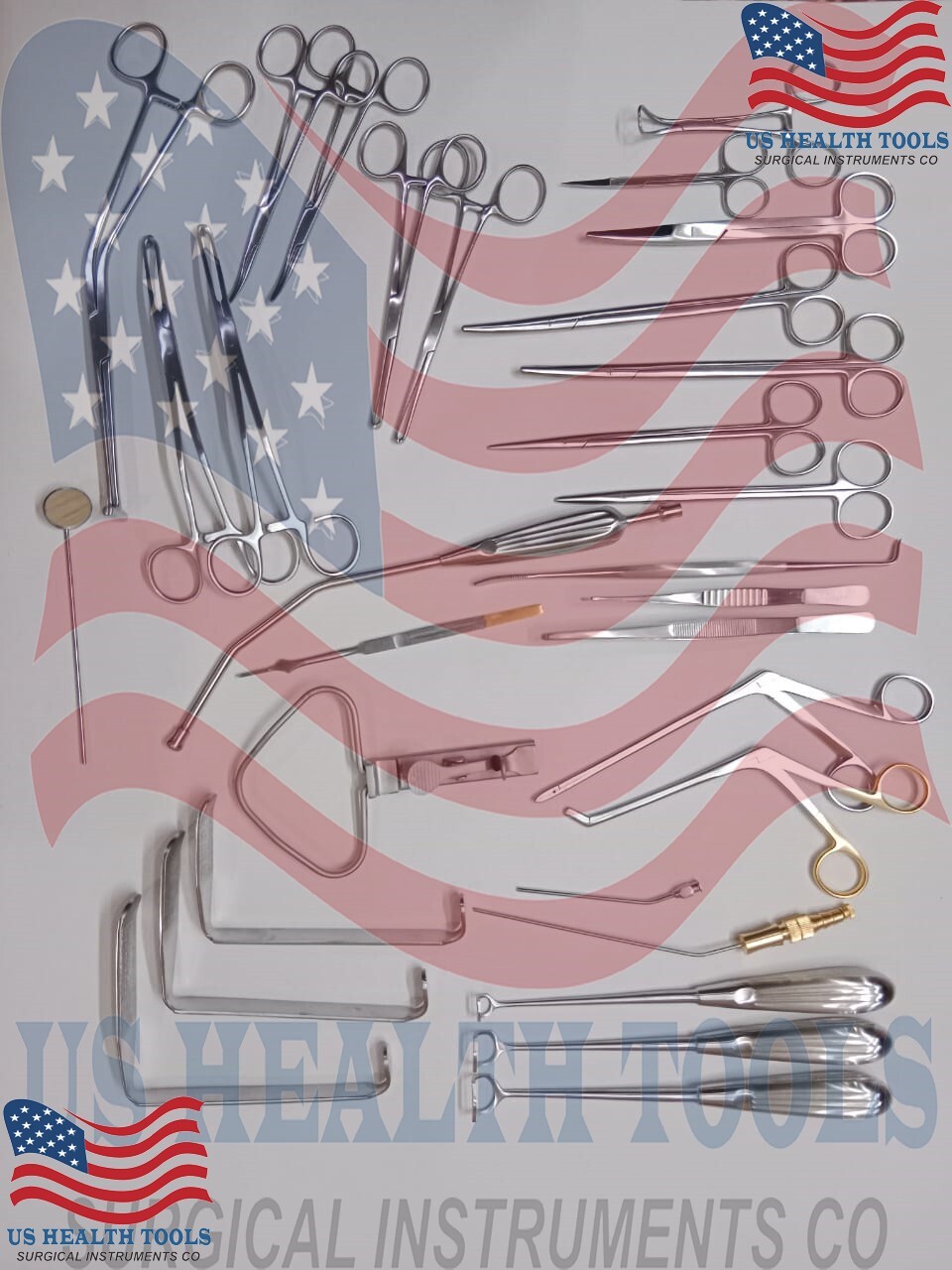 Tonsil & Adenoid Tray Surgical Instruments 30 Pcs Set Premium Qulity Instruments