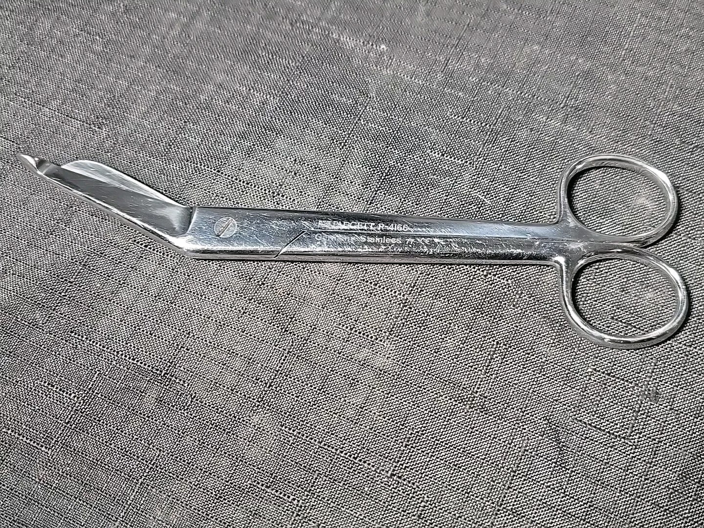 Padgett 7.25″ Lister Bandage Scissors P4166 P-4166 Stainless Steel Germany