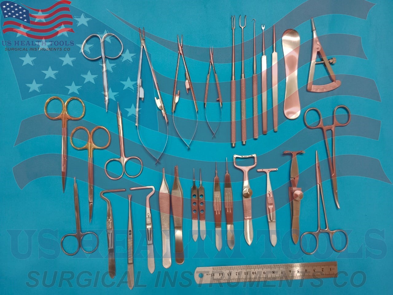 Breast Augmentation New Surgery Instruments Set German Quality 45 PC’s