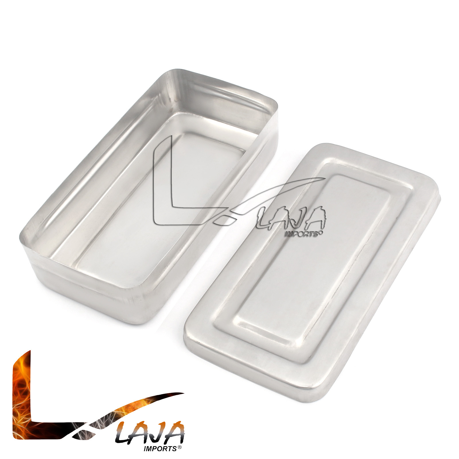 20x10x4.25 Cm Surgical Instruments Box Stainless Steel High Quality New