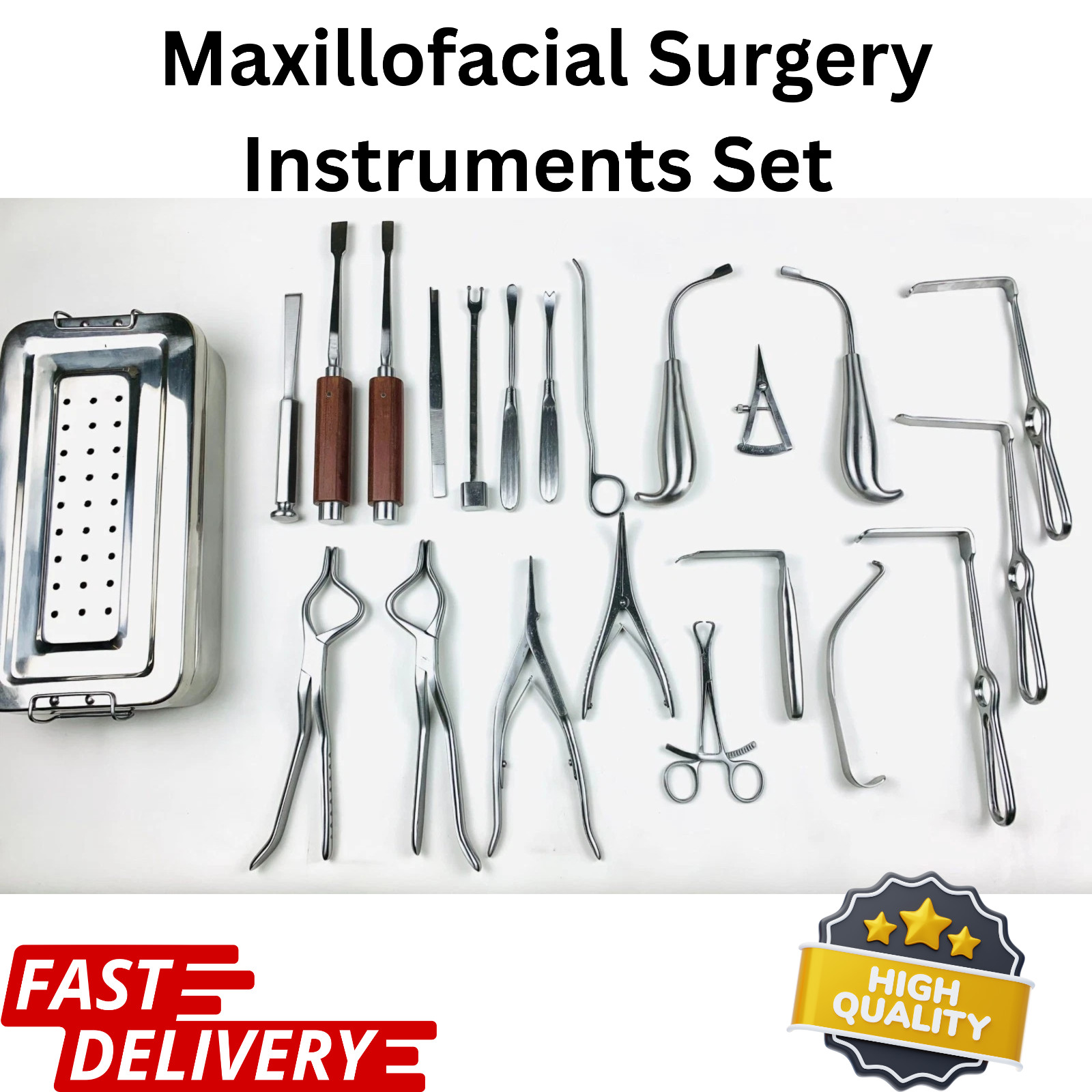 Maxillofacial Surgery Instruments Set Premium Orthopedic Surgical Tools Kit