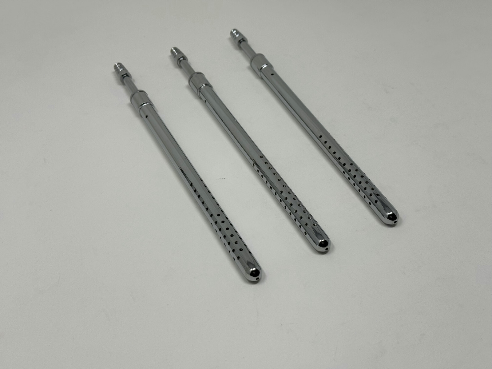 Poole Suction Tube 30 Fr. Straight Surgical Instruments Set of 3