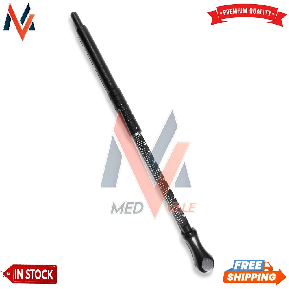 Depth Gauge for cortical screw veterinary surgical instrument German Grade