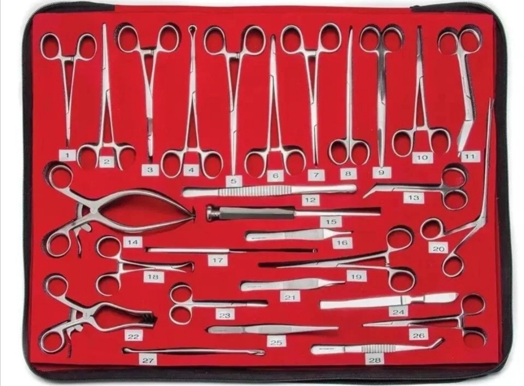 Appendectomy & Hernia Set 28 Pcs General Surgery Medical Instruments GermanGRADE