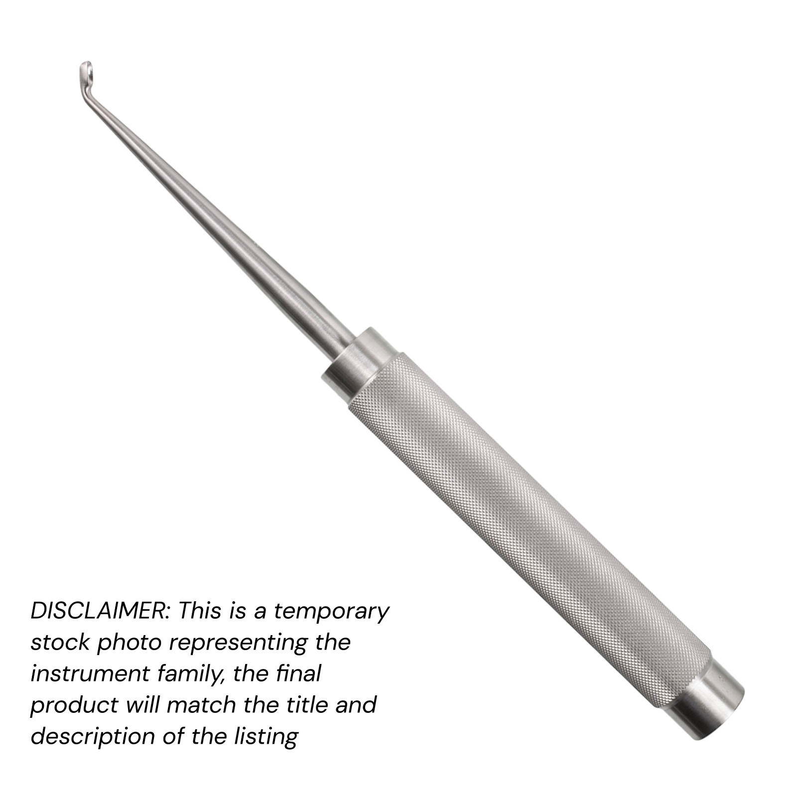 2 pcs Cobb Spinal Curettes 11″ Angled Oval Cup #1 (4×7 mm) Stainless OR Grade